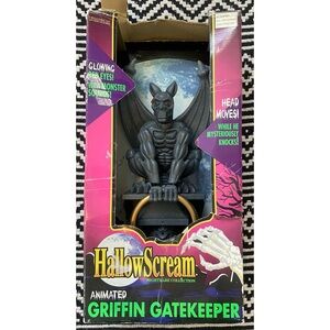 Vintage HallowScream Animated Griffin Gatekeeper Gargoyle